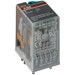 Schakelrelais Interface relais / CR-M ABB Componenten Insteek relais 3c/o, A1-A2=12VDC, 250V/10A LED, diode 1SVR405612R4400